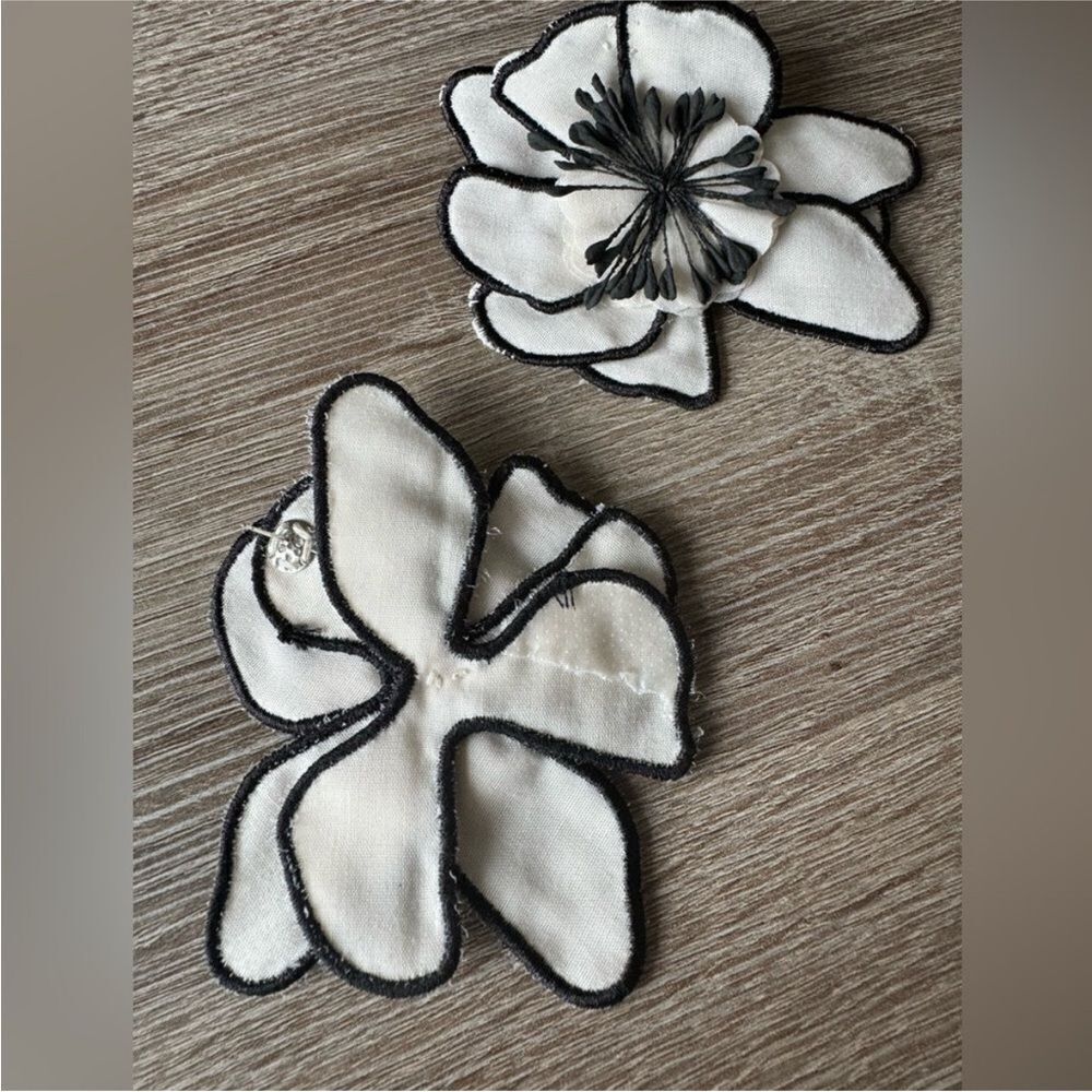 Flower earrings N380 - Picture 4 of 4
